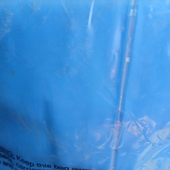 Vintage Clearwater Transparent Sunset Mat Pool Blue 72" x 30" NEW - Picture 2 of 2